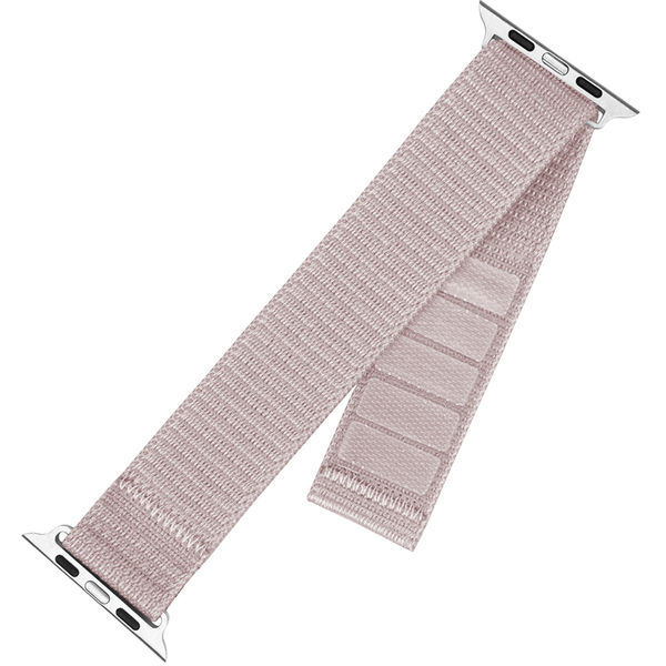 Fixed - Nylon Sporty Strap 32mm - Apple Watch 1/2/3/4/5/6/7/8/9/10/SE/SE 2 (38/40/41/42mm) - Rose Gold