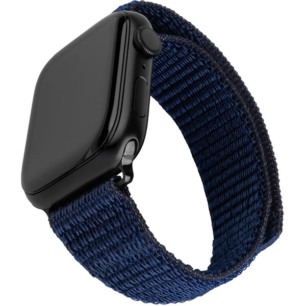 Fixed - Nylon Sporty Strap 32mm - Apple Watch 1/2/3/4/5/6/7/8/9/10/SE/SE 2 (38/40/41/42mm) - Dark Blue
