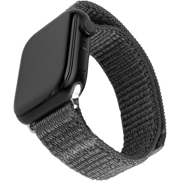 Fixed - Nylon Sporty Strap 32mm - Apple Watch 1/2/3/4/5/6/7/8/9/10/SE/SE 2 (38/40/41/42mm) - Dark Gray