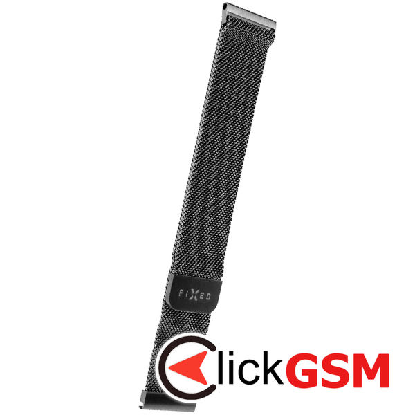 Fixed - Mesh Strap 22mm - Huawei Watch GT 2 (46mm)/GT 2 Pro/GT 3 Pro (46mm)/Ultimate, Xiaomi Watch S1 - Black