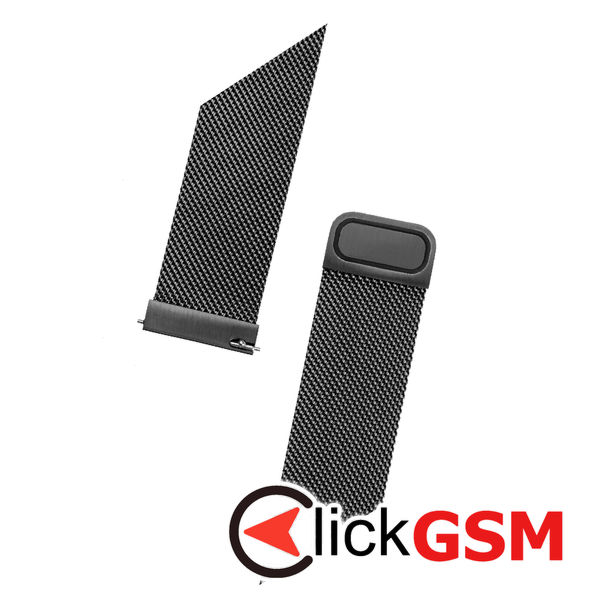 Fixed - Mesh Strap 22mm - Huawei Watch GT 2 (46mm)/GT 2 Pro/GT 3 Pro (46mm)/Ultimate, Xiaomi Watch S1 - Black