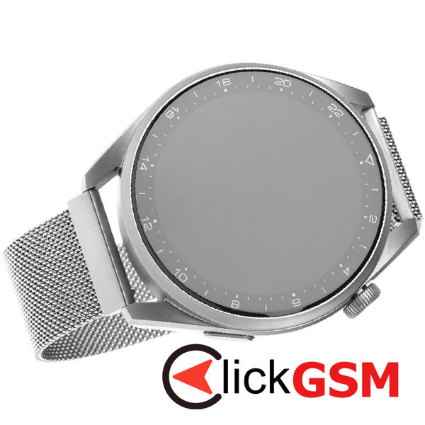 Fixed - Mesh Strap 22mm - Huawei Watch GT 2 (46mm)/GT 2 Pro/GT 3 Pro (46mm)/Ultimate, Xiaomi Watch S1 - Silver