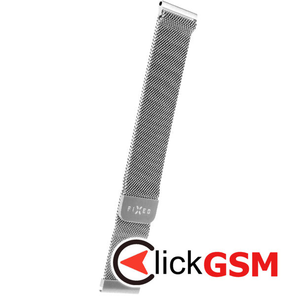 Fixed - Mesh Strap 22mm - Huawei Watch GT 2 (46mm)/GT 2 Pro/GT 3 Pro (46mm)/Ultimate, Xiaomi Watch S1 - Silver