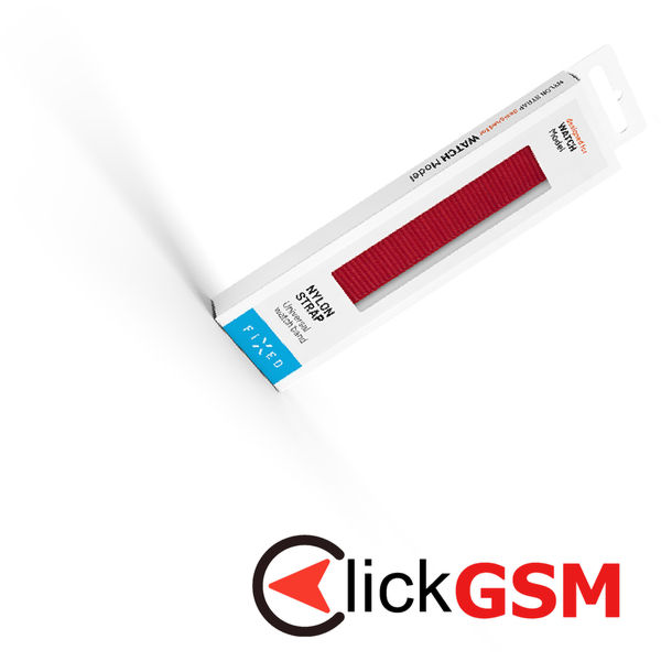 Fixed - Nylon Sporty Strap 22mm - Huawei Watch GT 2 (46mm)/GT 2 Pro/GT 3 Pro (46mm)/Ultimate, Xiaomi Watch S1 - Black