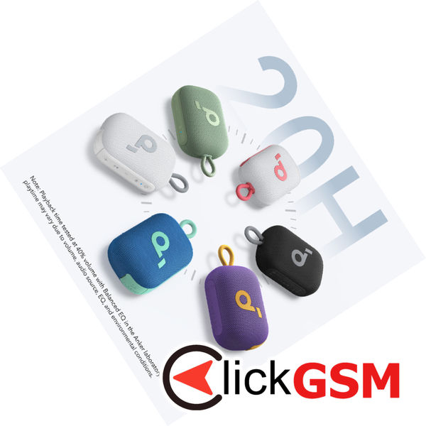 Anker - Wireless Speaker Soundcore Select 4 Go - True Wireless Stereo, 5W, IP67 - White