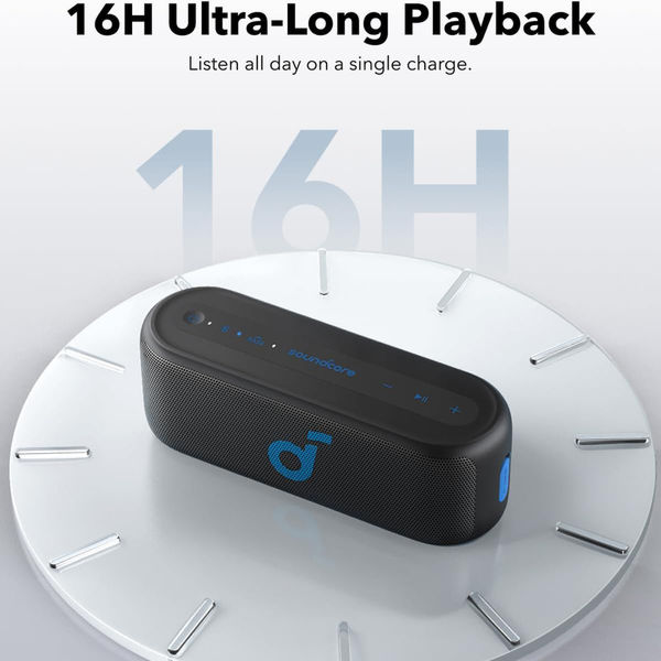 Anker - Wireless Speaker Soundcore Select 2S (A3171011) - True Wireless Stereo, 20W, IPX7 - Black