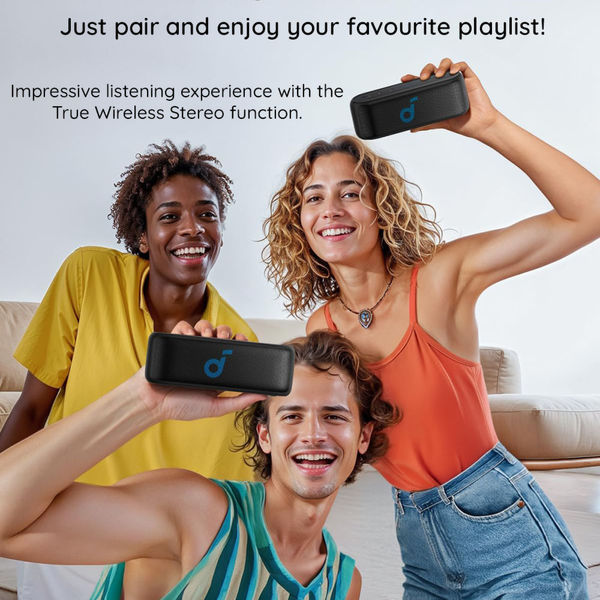 Anker - Wireless Speaker Soundcore Select 2S (A3171011) - True Wireless Stereo, 20W, IPX7 - Black