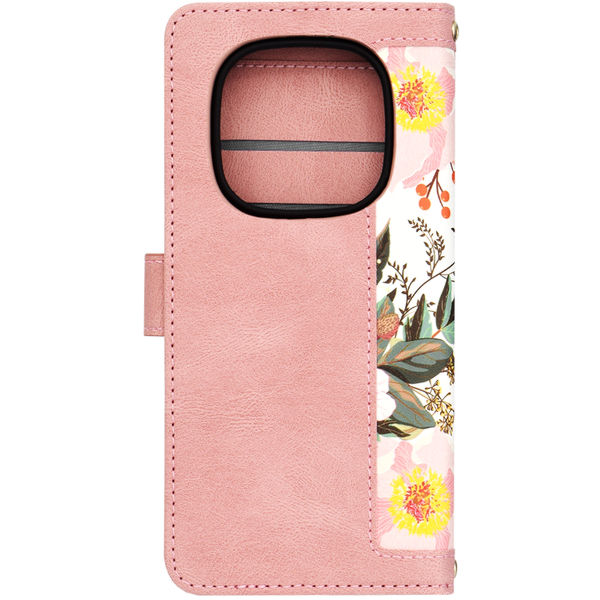 Techsuit - FlipCraft - Xiaomi Redmi Note 14 Pro 5G / Poco X7 - Sweetheart Pink