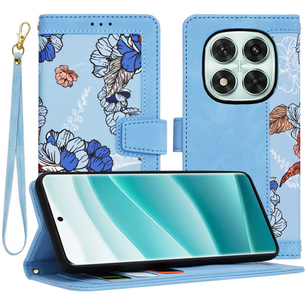 Techsuit - FlipCraft - Xiaomi Redmi Note 14 Pro 5G / Poco X7 - Vibrant Blue