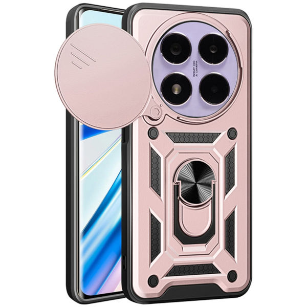 Techsuit - CamShield Series - Xiaomi Redmi Note 14 Pro 5G / Poco X7 - Rose Gold