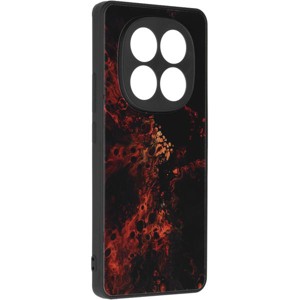 Techsuit - Glaze Series - Xiaomi Redmi Note 14 Pro 5G / Poco X7 - Red Nebula