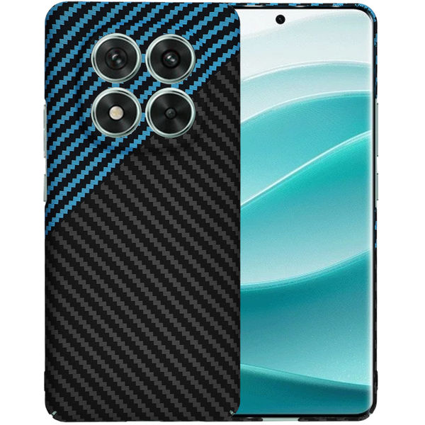 Techsuit - Carbonite FiberShell - Xiaomi Redmi Note 14 Pro 5G / Poco X7 - Blue Pulse