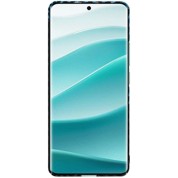 Techsuit - Carbonite FiberShell - Xiaomi Redmi Note 14 Pro 5G / Poco X7 - Blue Pulse