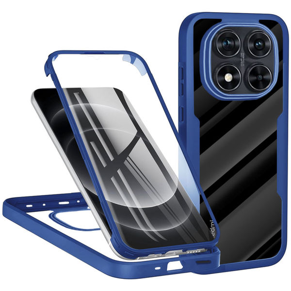 Techsuit - ColorVerse 360 Series + Screen Protector - Xiaomi Redmi Note 14 Pro 5G / Note 14 Pro+ 5G / Poco X7 - Blue