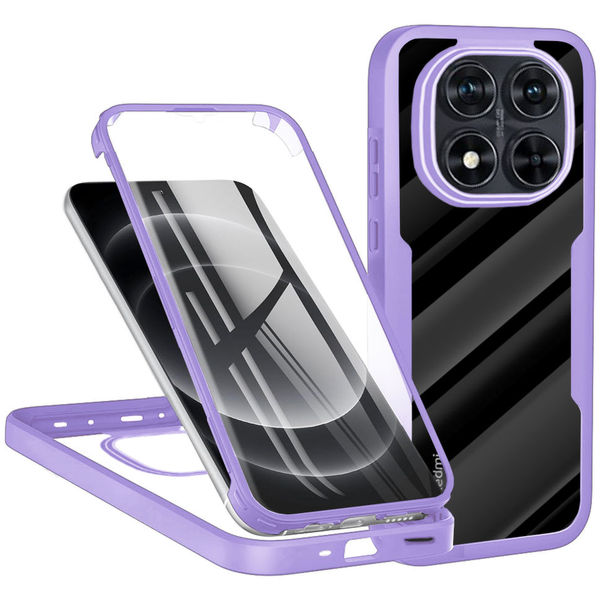 Techsuit - ColorVerse 360 Series + Screen Protector - Xiaomi Redmi Note 14 Pro 5G / Note 14 Pro+ 5G / Poco X7 - Purple