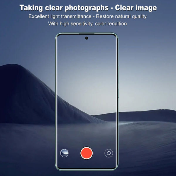 Techsuit - Full Camera Glass - Xiaomi Redmi Note 14 Pro 5G / Poco X7 - Black