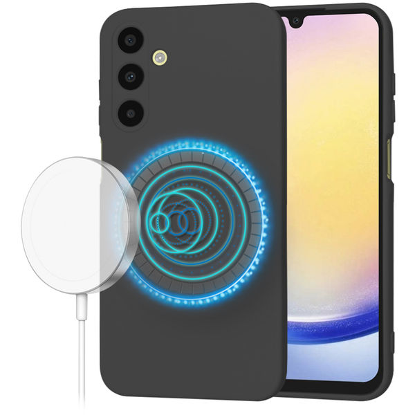 Techsuit - SoftFlex MagSafe - Samsung Galaxy A25 5G - Black