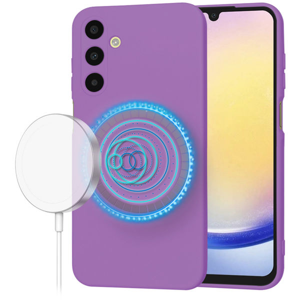 Techsuit - SoftFlex MagSafe - Samsung Galaxy A25 5G - Purple