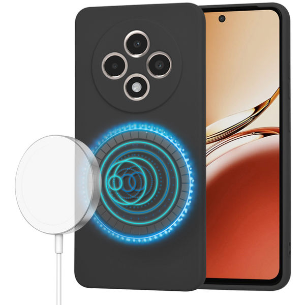 Techsuit - SoftFlex MagSafe - Oppo Reno12 F 4G / Reno12 F 5G / Reno12 FS - Black