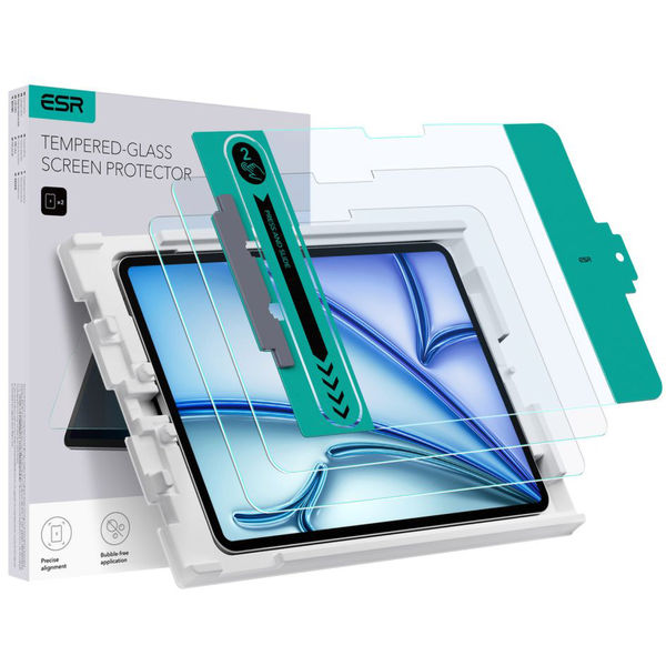 ESR - Tempered Glass 9H (2 pack) - iPad Air 11 (2024) - Clear