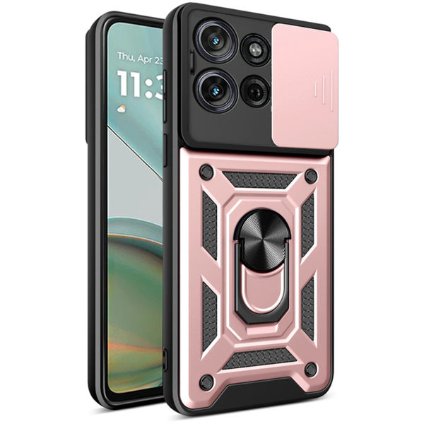 Techsuit - CamShield Series - Motorola Moto G75 - Rose Gold