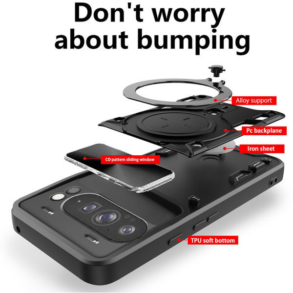 Techsuit - CamGuard Pro - Motorola Moto G75 - Purple