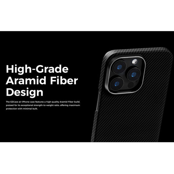 Edizard - Air MagSafe Case - iPhone 15 - Black