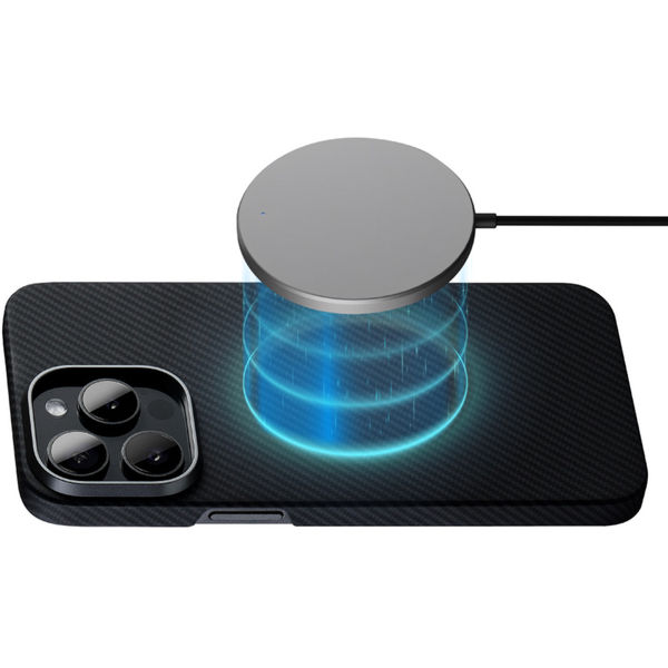 Edizard - Air MagSafe Case - iPhone 15 Pro Max - Black