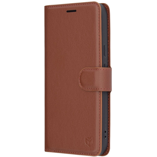 Techsuit - Leather Folio - Google Pixel 9a - Brown