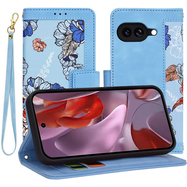 Techsuit - FlipCraft - Google Pixel 9a - Vibrant Blue