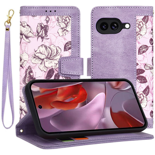 Techsuit - FlipCraft - Google Pixel 9a - Mysterious Purple