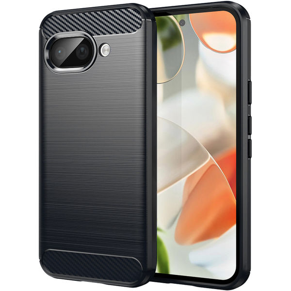 Techsuit - Carbon Silicone - Google Pixel 9a - Black