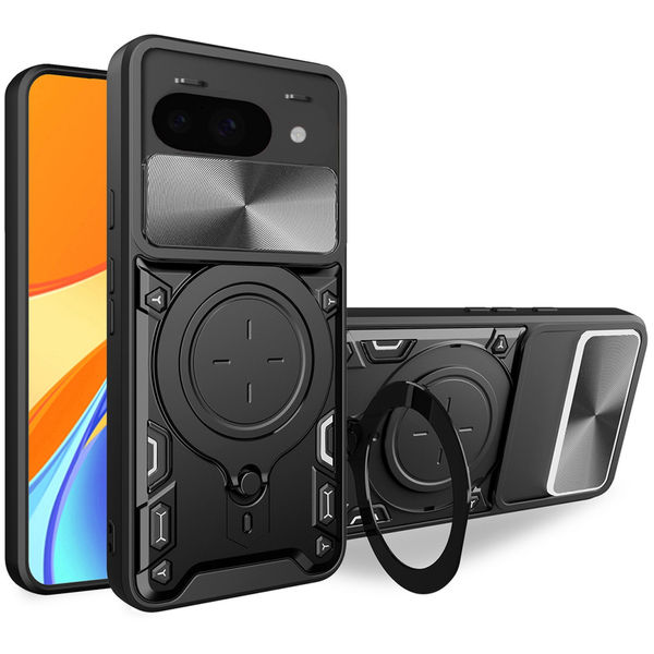 Techsuit - CamGuard Pro - Google Pixel 9a - Black