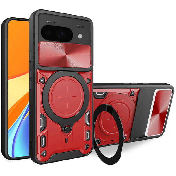 Techsuit - CamGuard Pro - Google Pixel 9a - Red