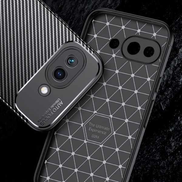 Techsuit - CarbonFiber - Google Pixel 9a - Black