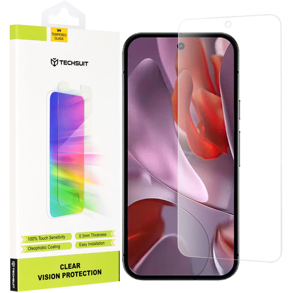 Techsuit - Clear Vision Glass - Google Pixel 9a - Transparent