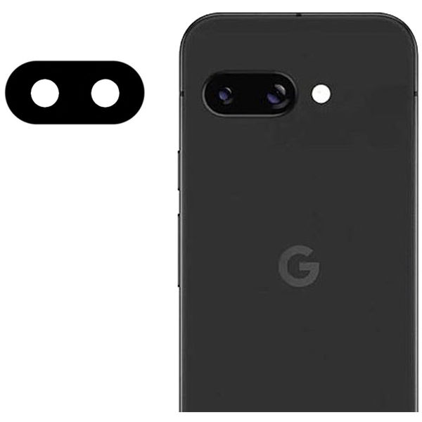 Techsuit - Full Camera Glass - Google Pixel 9a - Black