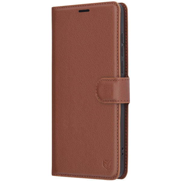 Techsuit - Leather Folio - OnePlus 13 - Brown