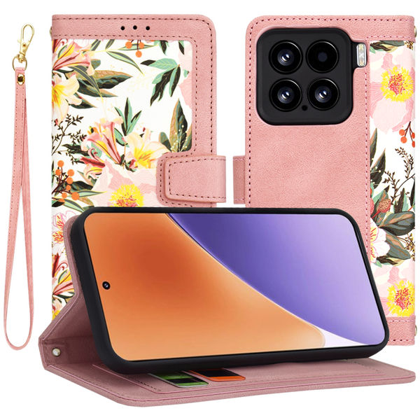 Techsuit - FlipCraft - Xiaomi 15 - Sweetheart Pink