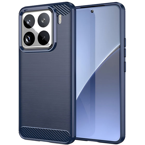 Techsuit - Carbon Silicone - Xiaomi 15 Pro - Blue