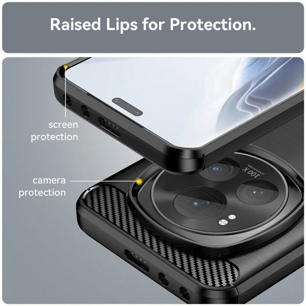 Techsuit - Carbon Silicone - Xiaomi 15 Pro - Blue