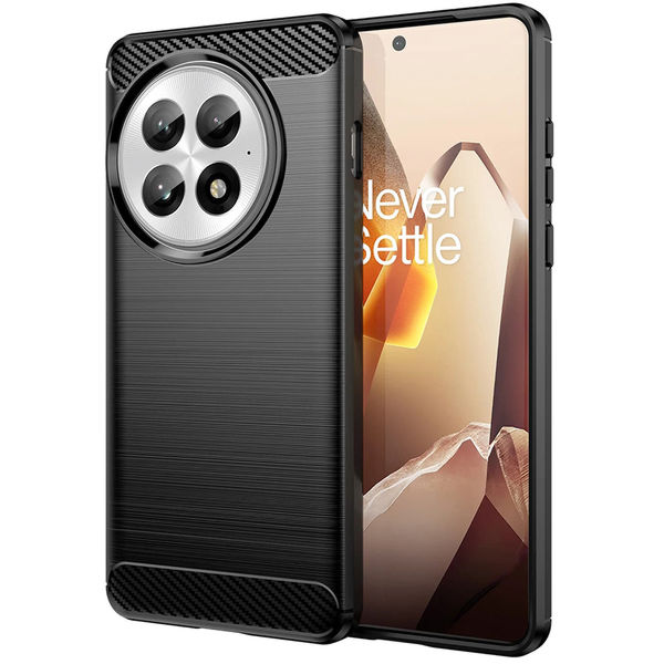 Techsuit - Carbon Silicone - OnePlus 13 - Black