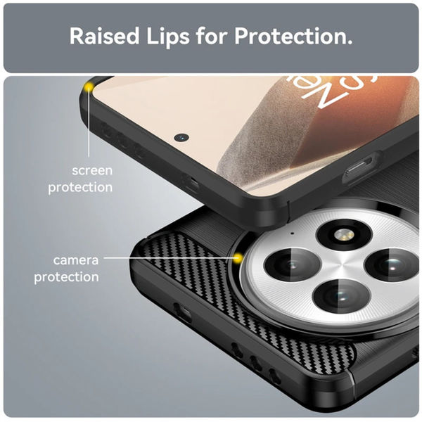 Techsuit - Carbon Silicone - OnePlus 13 - Blue