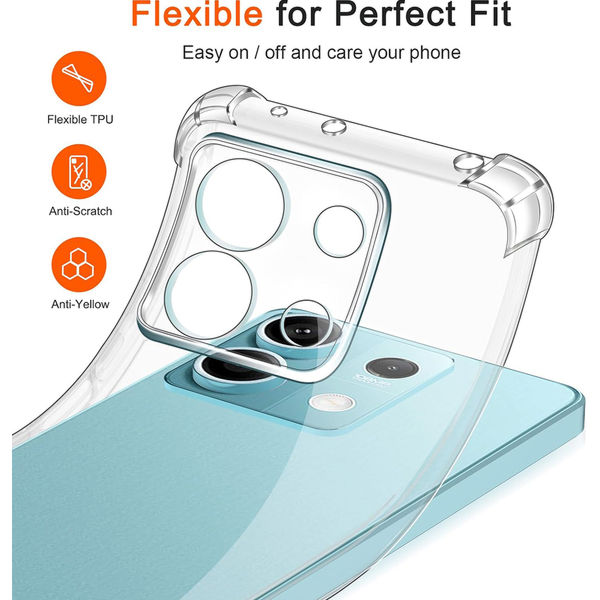 Techsuit - Shockproof Clear Silicone - Xiaomi 15 - Clear