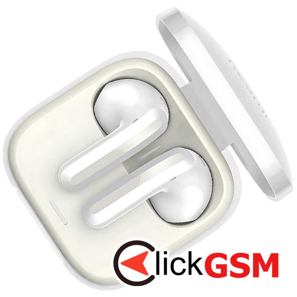 Xiaomi - Wireless Earbuds Redmi Buds 6 Active - Bluetooth 5.4, Active Noise Cancellation, Touch Control - White