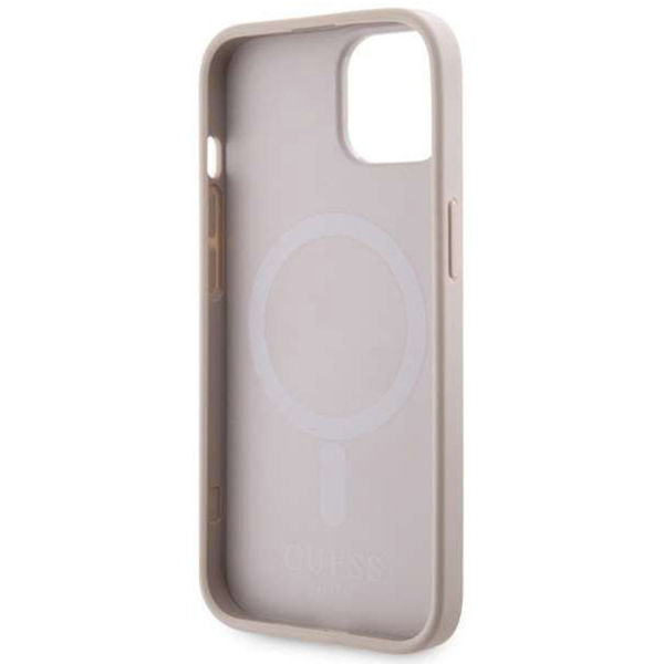 Guess - GCube Stripes MagSafe (GUHMP14SHGCFSEP) - iPhone 14 - Pink