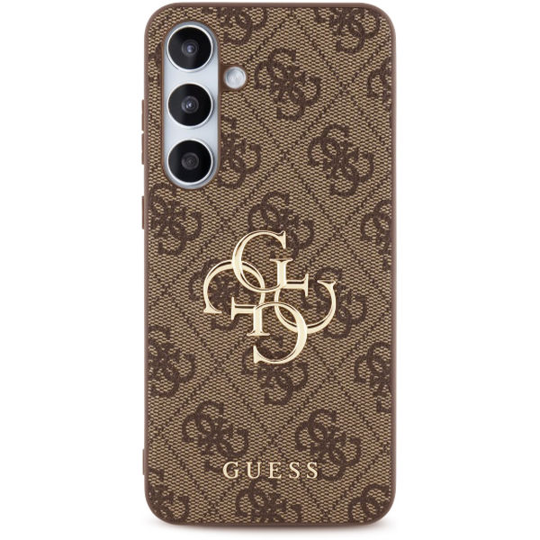 Guess - Hardcase 4G Big Logo (GUHCS24FE4GMGBR) - Samsung Galaxy S24 FE - Brown