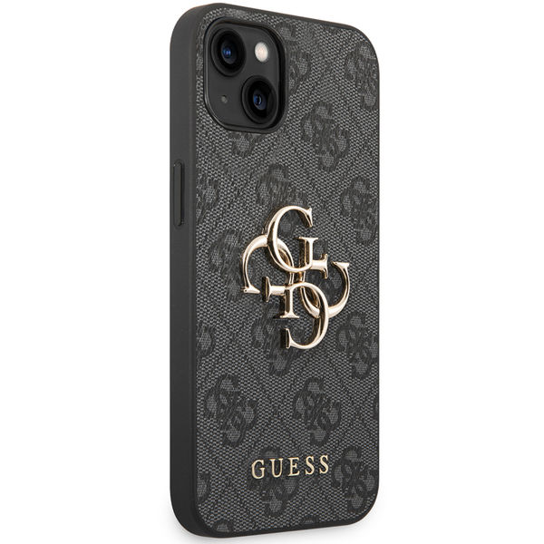 Guess - Hardcase 4G Big Metal Logo (GUHCP14S4GMGGR) - iPhone 14 - Grey