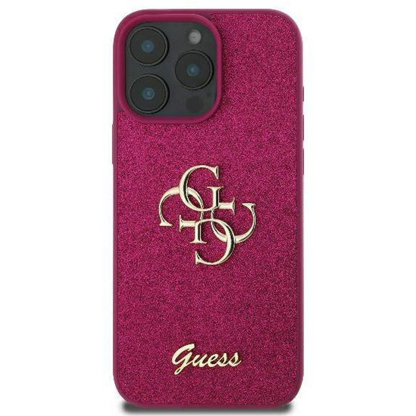 Guess - Glitter Fixed Big 4G (GUHCP16SHG4SGU) - iPhone 16 - Purple