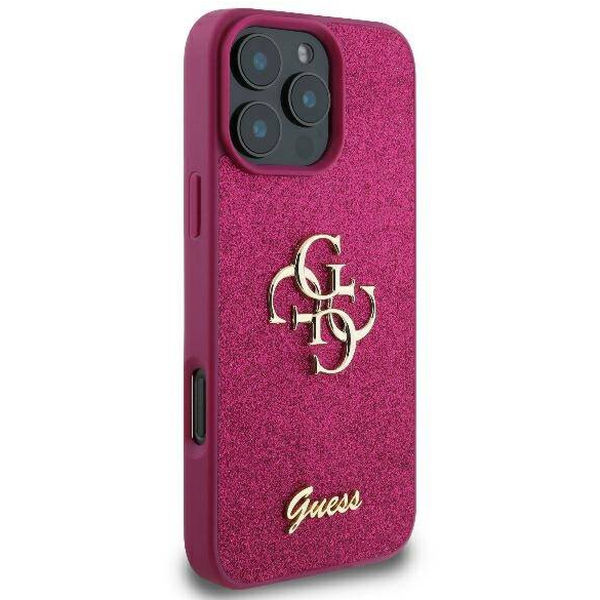 Guess - Glitter Fixed Big 4G (GUHCP16SHG4SGU) - iPhone 16 - Purple
